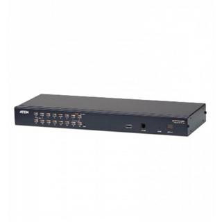 ATEN  Switch KVM Cat 5 multi-interfaccia (DisplayPort, HDMI, DVI, VGA) a 16 porte 