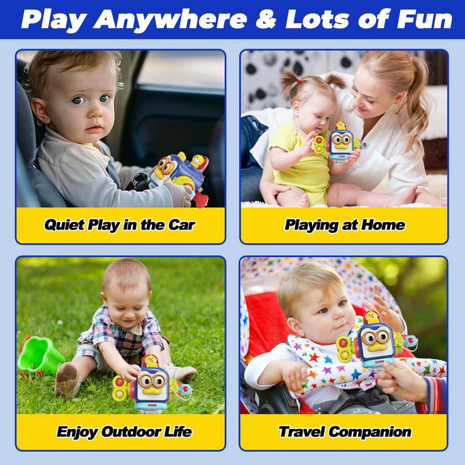 Activity-board  Cubes d'activité pour bébés, jouets d'apprentissage, cubes de motricité pour les tout-petits, jouets sensoriels pour bébés 