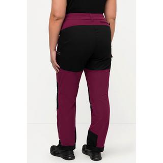 Ulla Popken  Pantalon de trekking hybride HYPRAR. Détails réfléchissants et fermeture velcro 