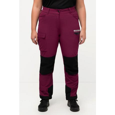 Ulla Popken  Pantalon de trekking hybride HYPRAR. Détails réfléchissants et fermeture velcro 