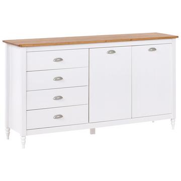 Commode 2 portes en Bois de pin Scandinave SHILLINGTON