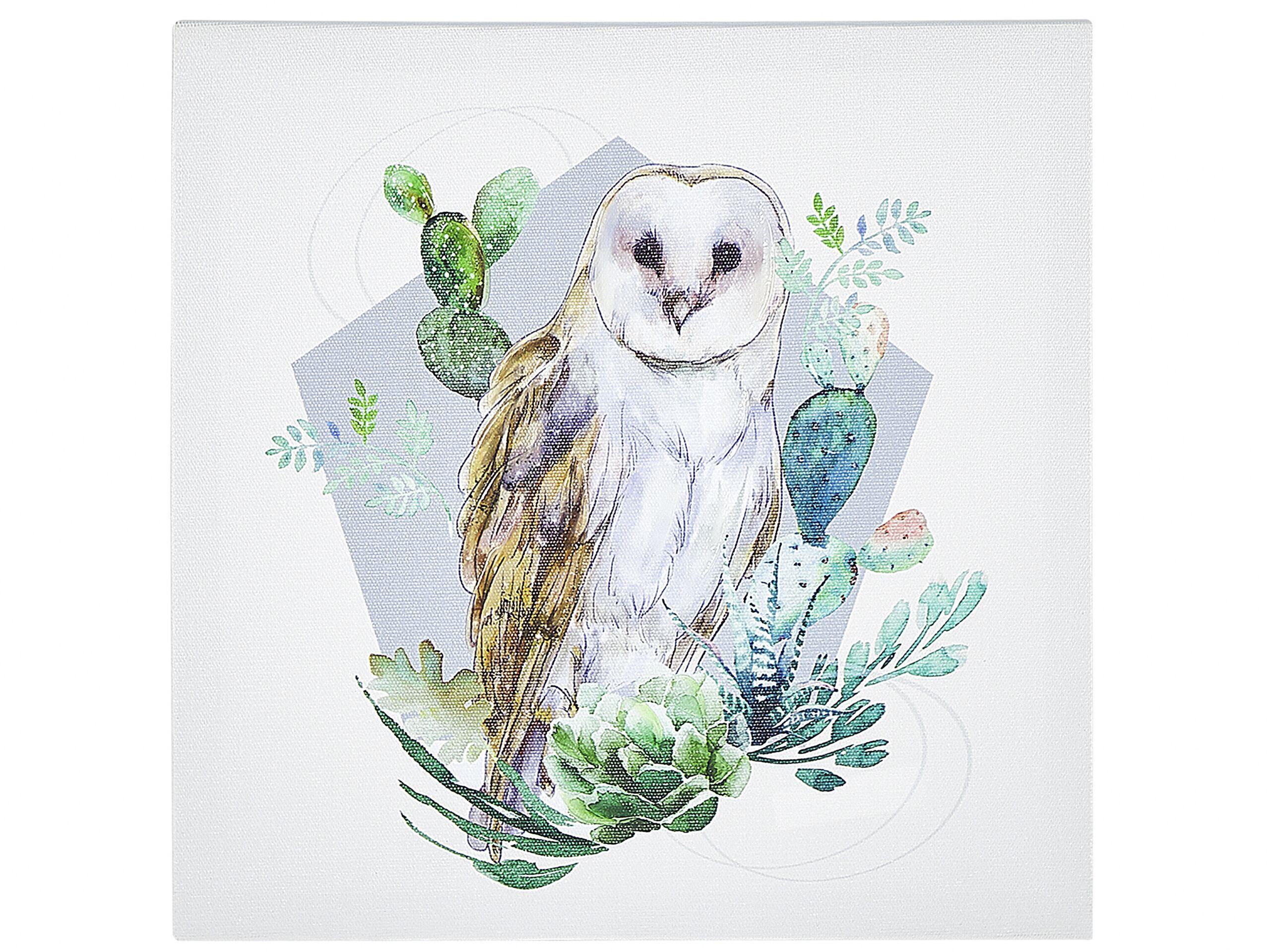 Beliani Lot de 3 toiles en Tissu Moderne MENAKA  