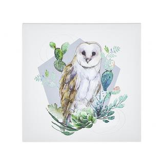 Beliani Lot de 3 toiles en Tissu Moderne MENAKA  