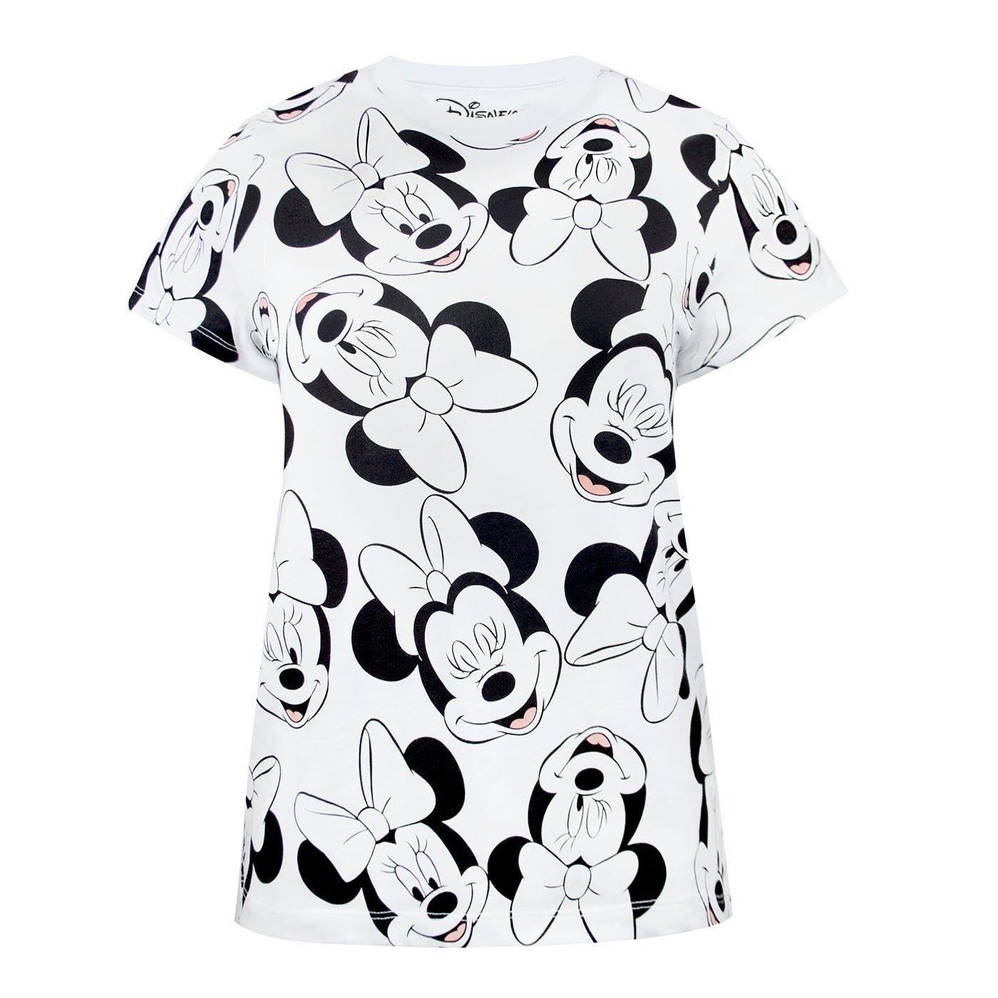 Image of Disney Tshirt Damen Weiss M