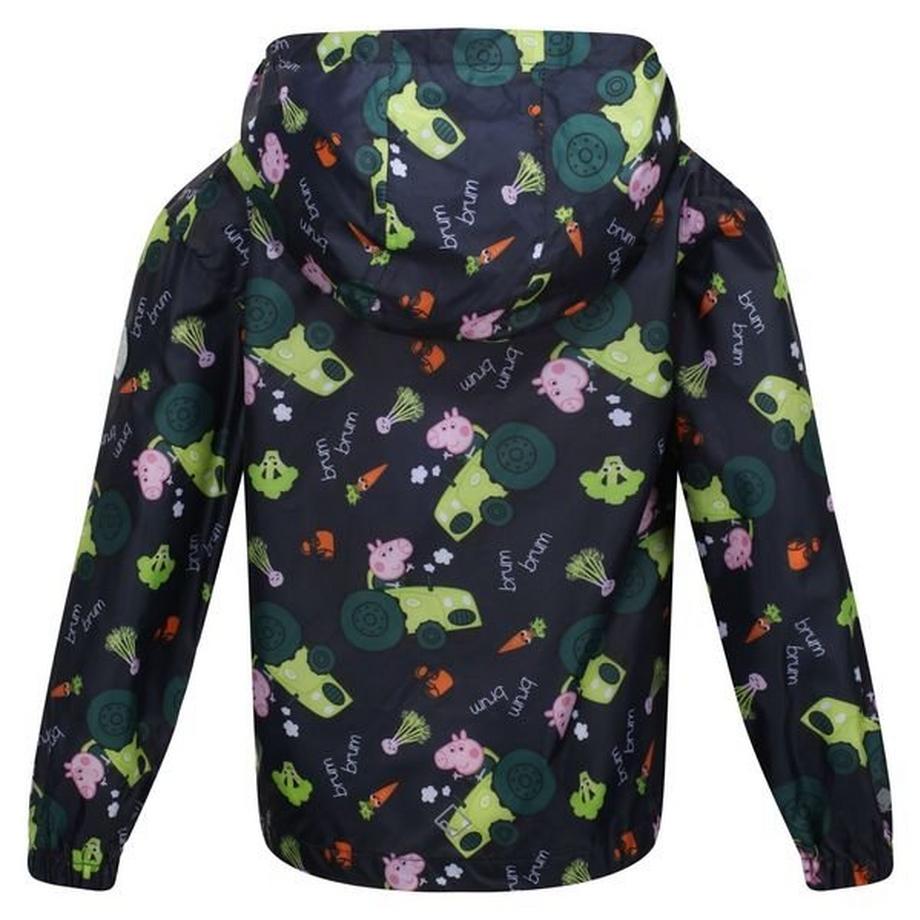 Regatta Impermeabile Pieghevole con Stampa Trattore Peppa Pig  