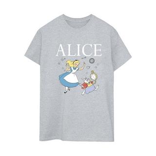 Disney  Tshirt ALICE IN WONDERLAND FOLLOW THE RABBIT 