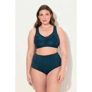 Ulla Popken  Reggiseno sostenitivo modello Kelly senza ferretto e con texture e coppa C-H 