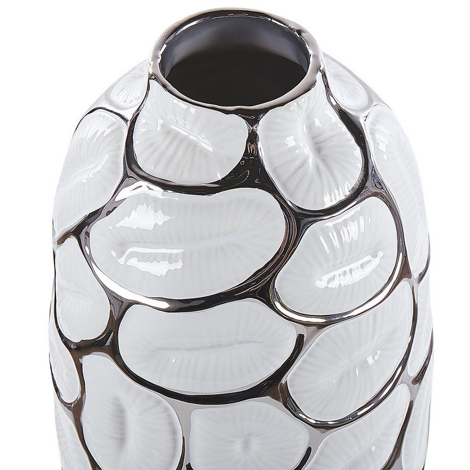 Beliani Vase décoratif en Grès  CENABUM  