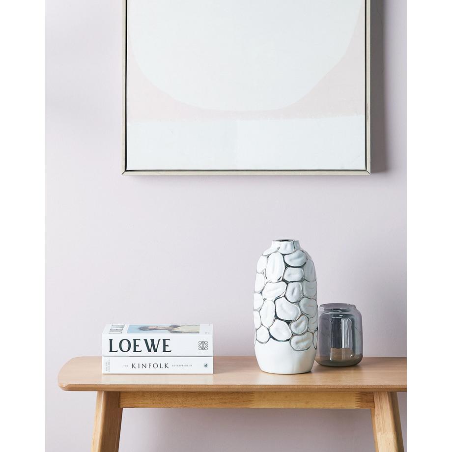 Beliani Vase décoratif en Grès  CENABUM  