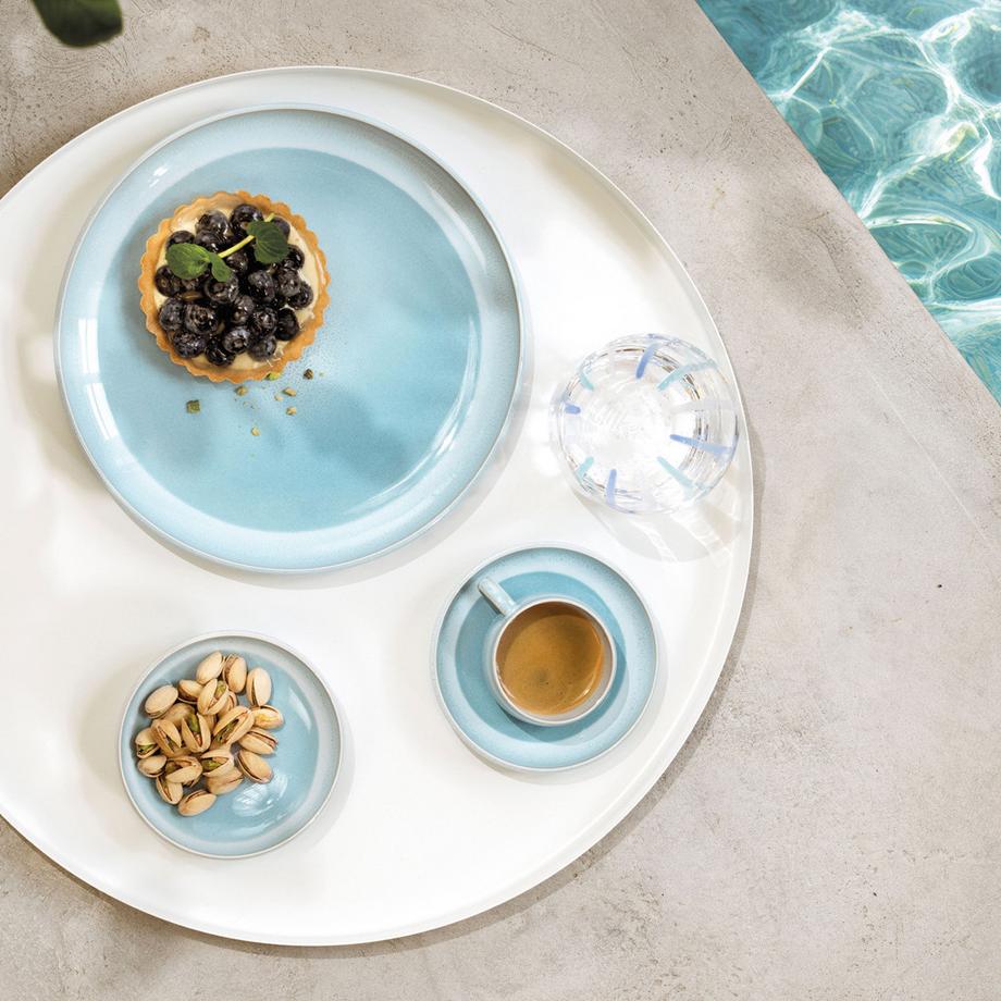 like. by Villeroy & Boch Tasse a espresso Perlemor Aqua  