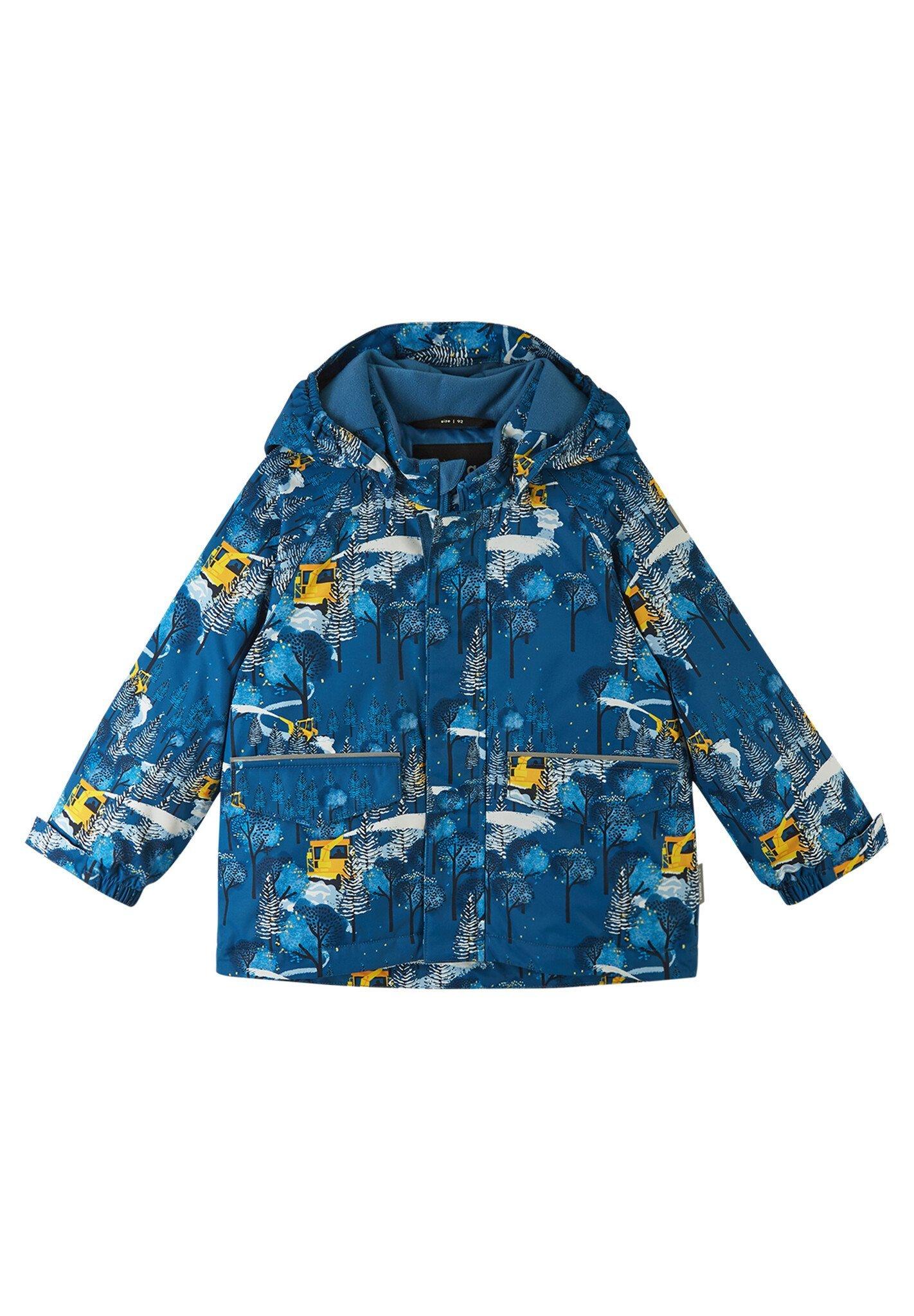 Reima  tec Kleinkinder Winterjacke Kustavi Soft Navy 