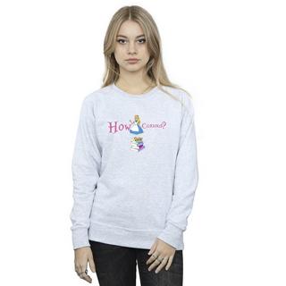 Disney  Sweat ALICE IN WONDERLAND HOW CURIOUS 