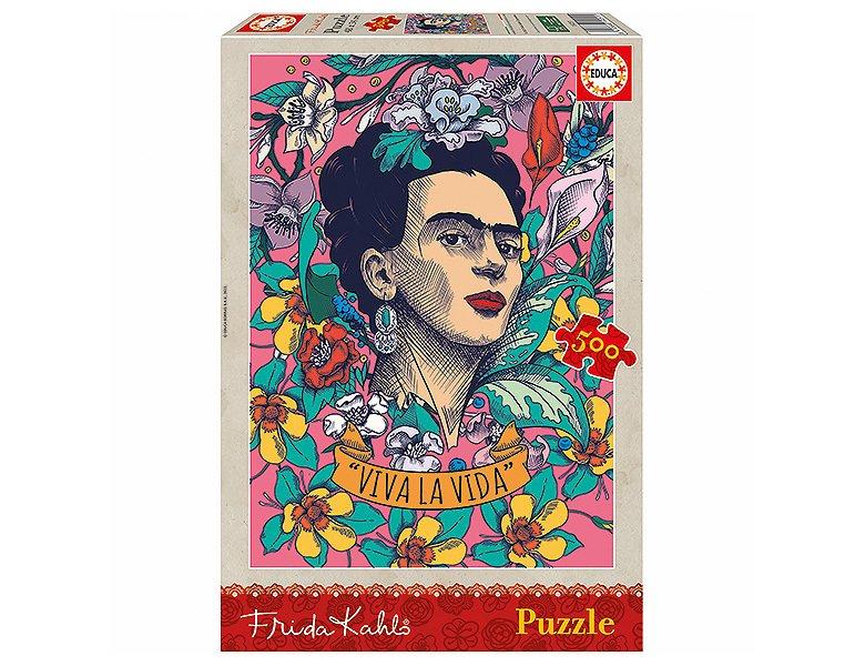 Image of Puzzle Frieda Kahlo Viva la Vida (500Teile)