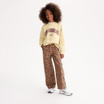 Sweatshirt mit Rundhalsausschnitt aus Molton