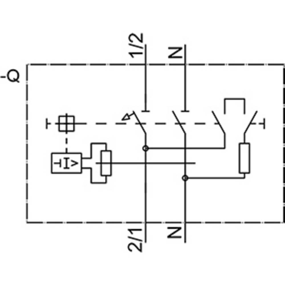 Siemens  Disjoncteur différentiel combiné compact 6 kA type A 30 mA B6 