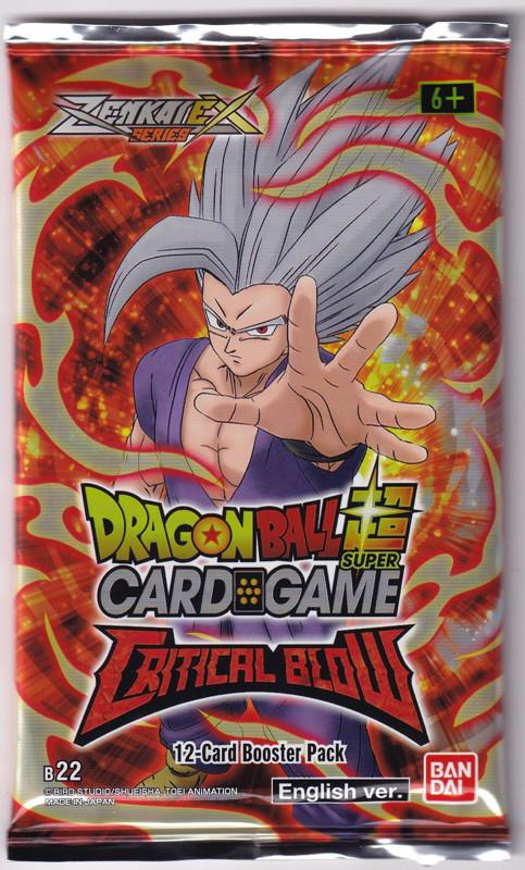 Image of Zenkai Series 05 Critical Blow B22 Booster Pack - Dragon Ball Super Card Game - EN