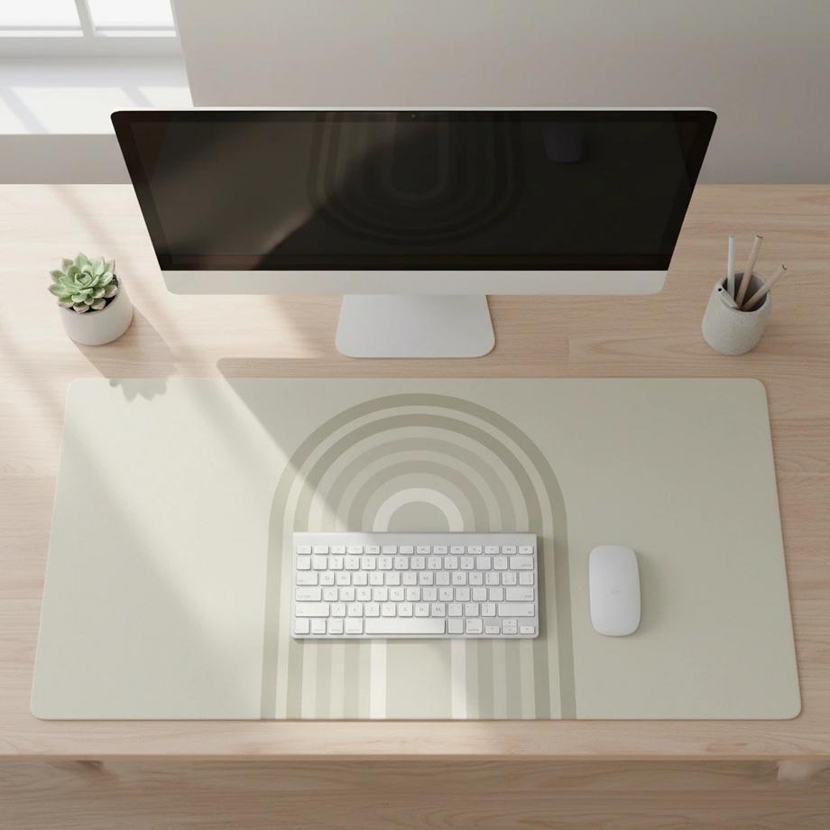 KAMA Design Schreibtischmatte, Mousepad (Kunstleder)  