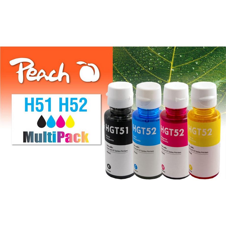 Peach  Tinte CISS GT51/52 Multi-Pack C/M/Y/BK 