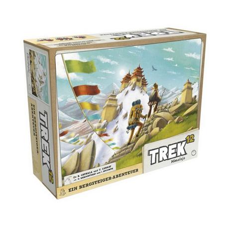 Asmodee  BLAD0008 Familienspiel Trek 12 