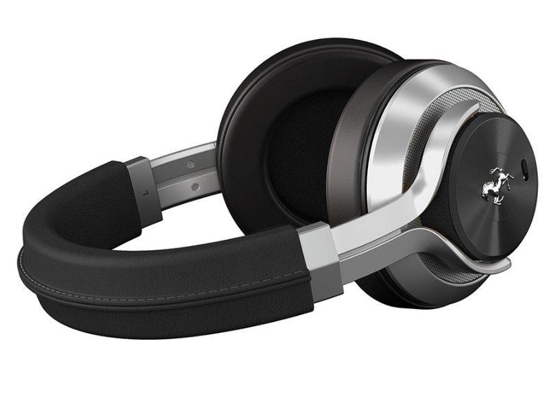 Ferrari by Logic3  Ferrari by Logic3 Cavallino T350 Auricolare Cablato A Padiglione Nero 