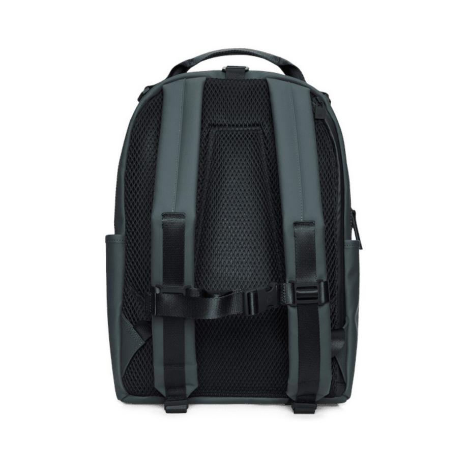 RAINS Clip Front Backpack W3 Dunkelgrau  
