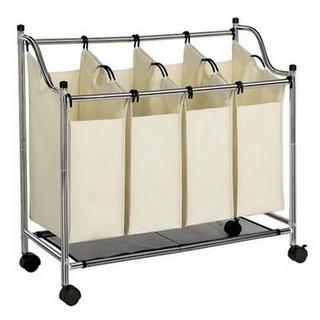 Songmics Songmics LSF005S porta biancheria 140 L Rettangolare Poliestere Beige  