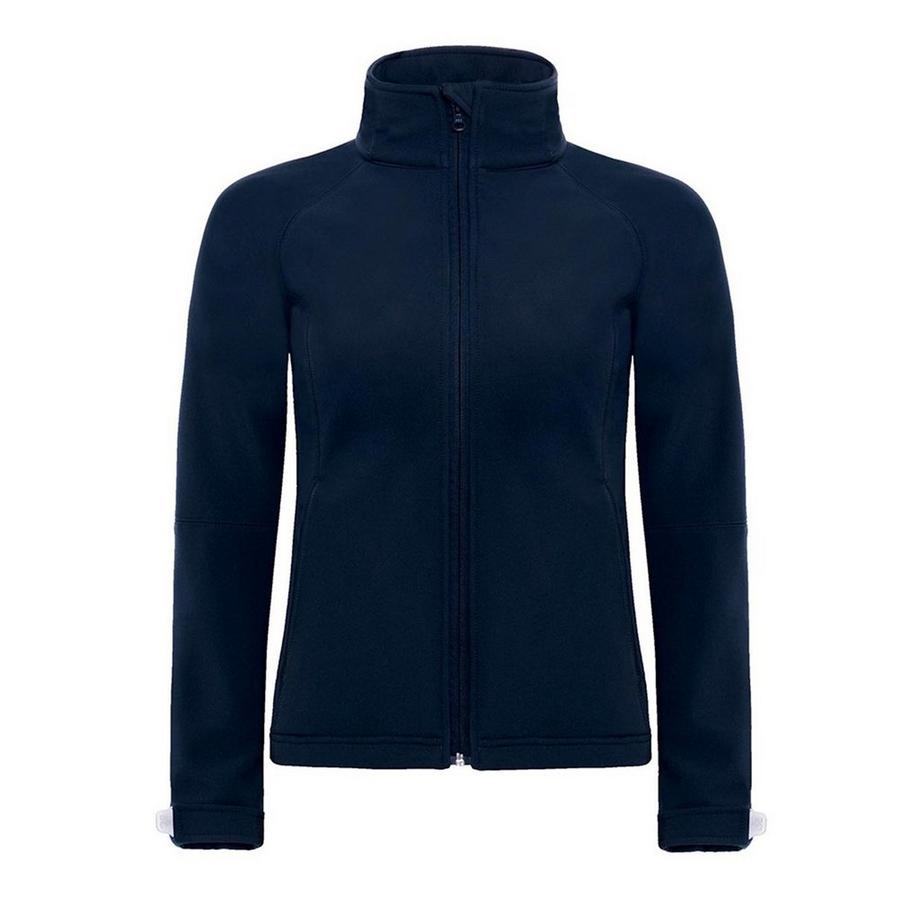B and C Softshelljacke mit Kapuze winddicht wasserfest atmungsaktiv  