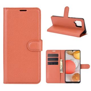 Cover-Discount  Galaxy A42 - Leder Etui Hülle 