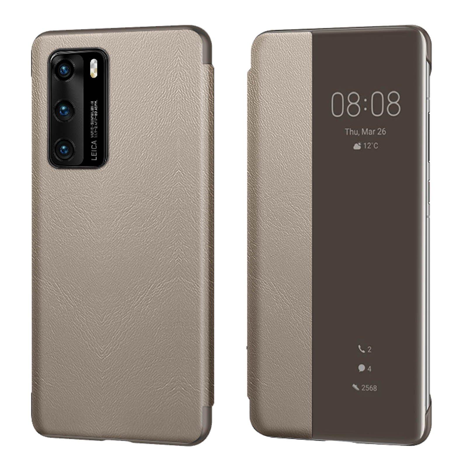 Image of Huawei P40 Smart View Cover Beige