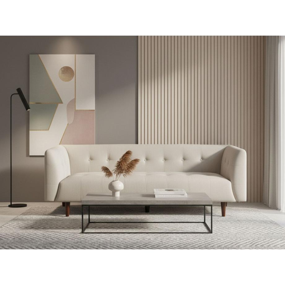 Beliani 3 Sitzer Sofa aus Stoff Modern BYSKE  