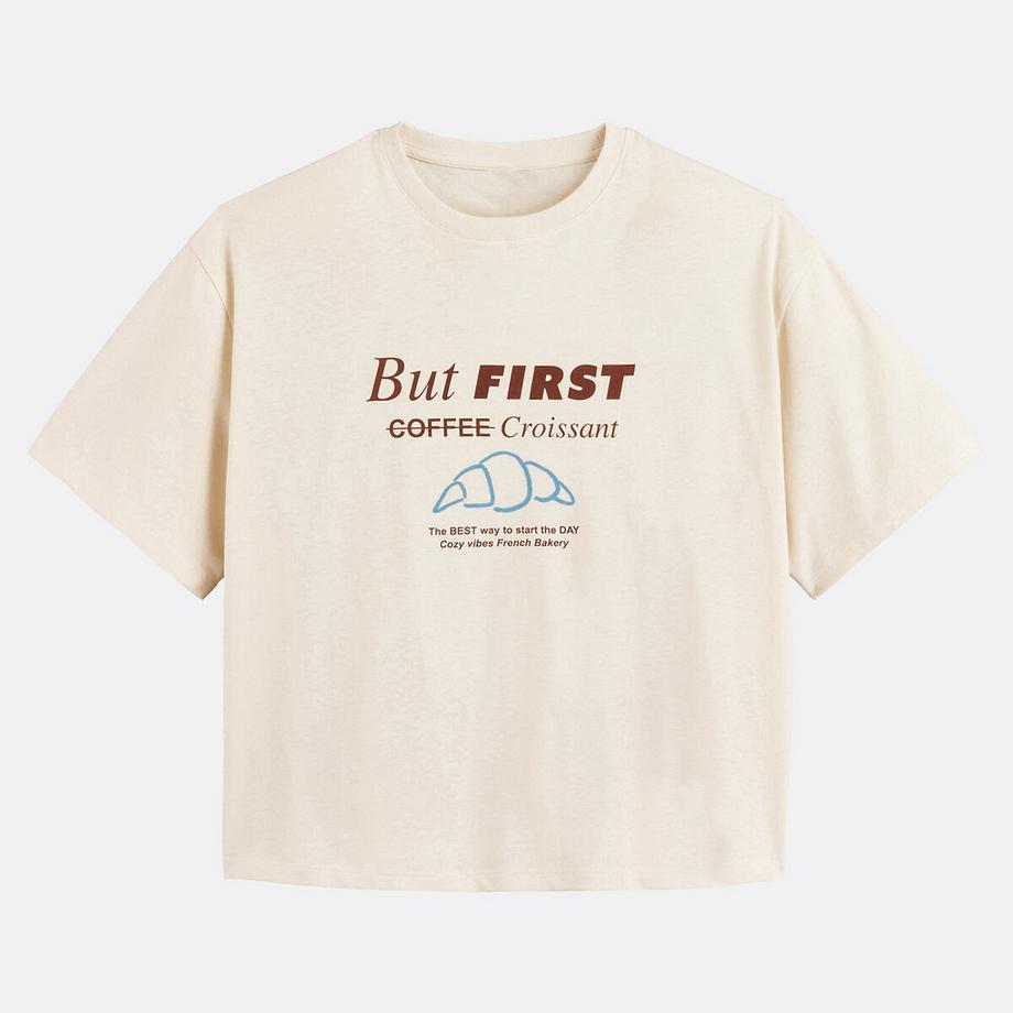 La Redoute Collections  Tshirt de pyjama imprimé 