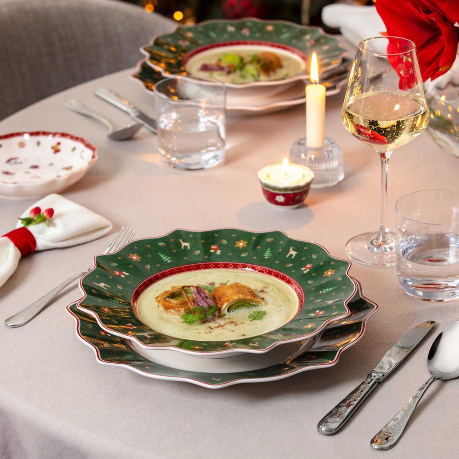 Villeroy&Boch Piatto fondo verde Toy's Delight  