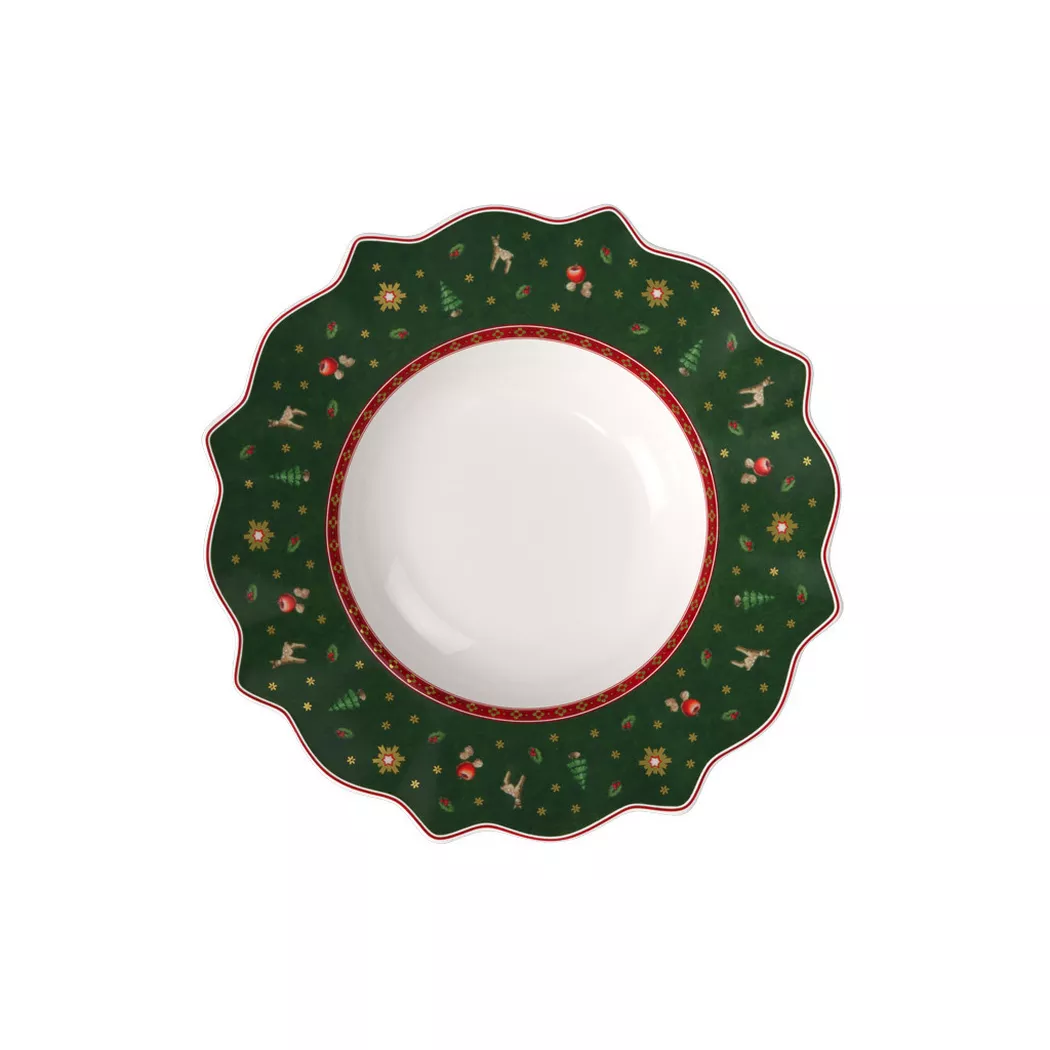 VILLEROY & BOCH Suppenteller 26cm Toys Delight dunkelgrün