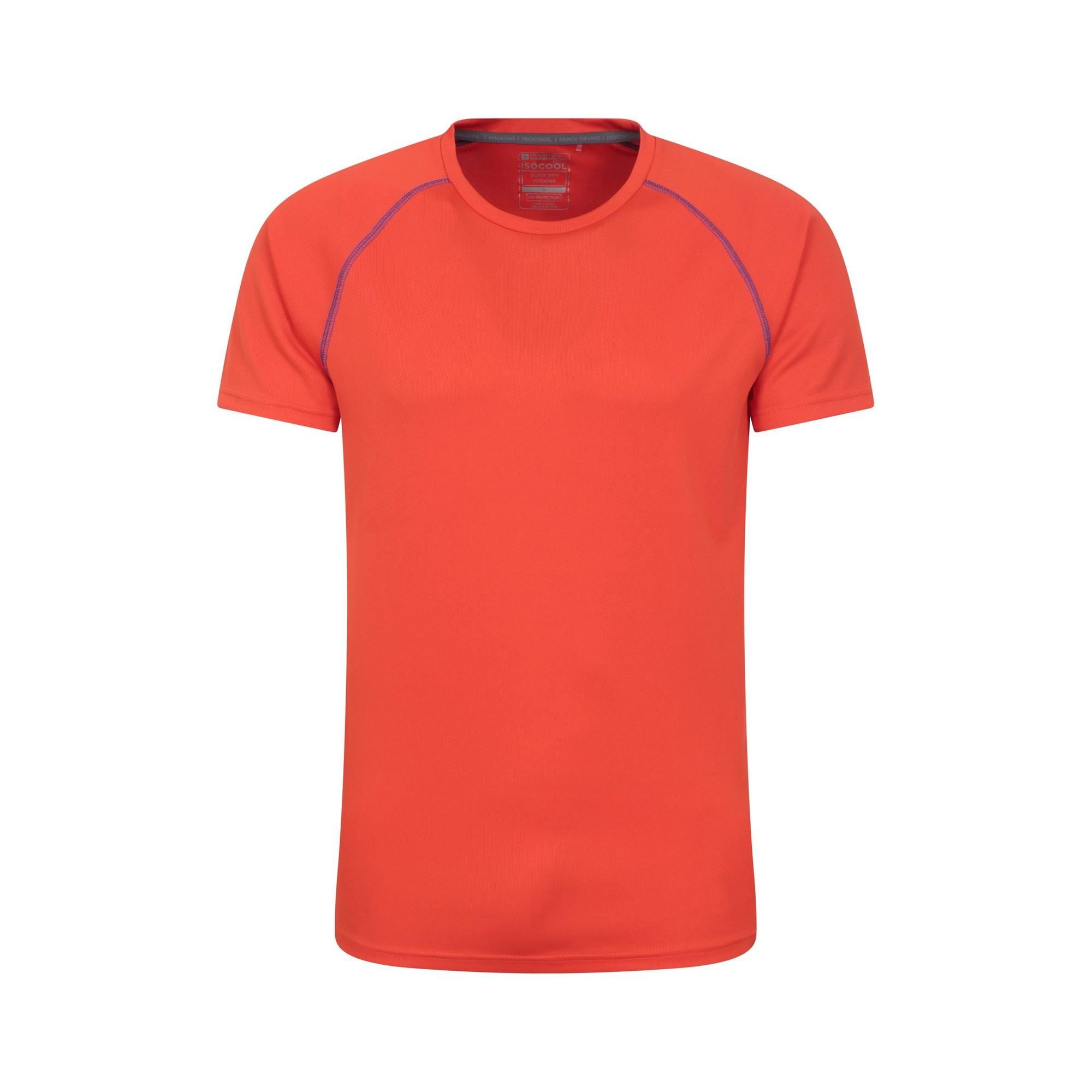Image of Endurance Tshirt Herren Orange XXS
