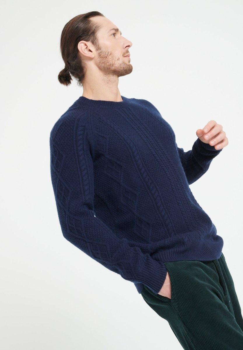 Studio Cashmere8  ZACH 1 Pullover Rundhalsausschnitt 6 Fäden - 100% Kaschmir 