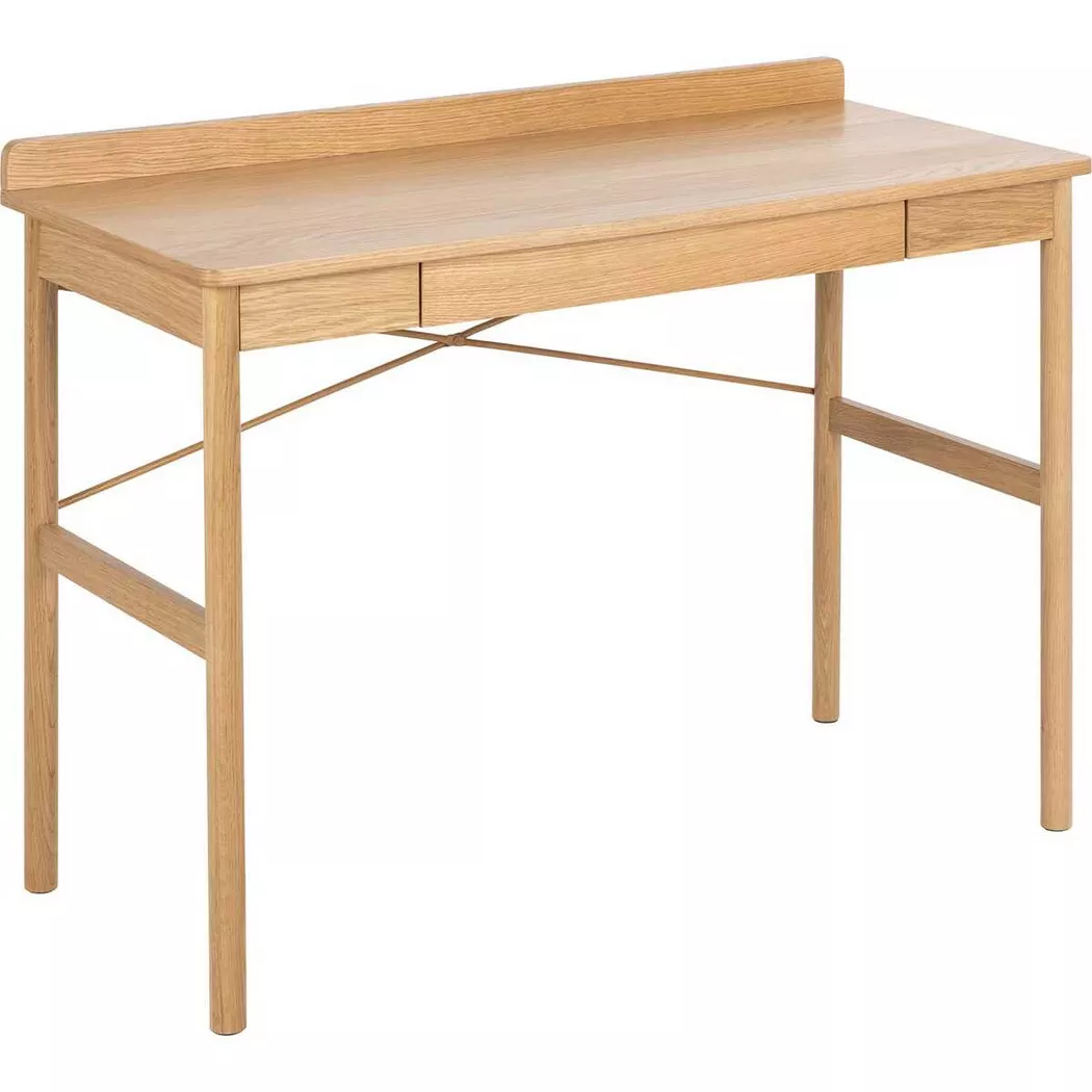 Paul Office Desk in Oak, Oak