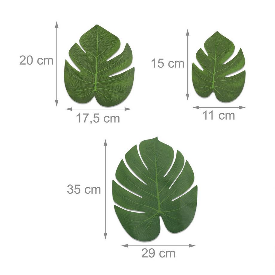 B2X  Tropische Blätter 72er Set 