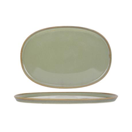 Bonna  Assiette de service - Sage Hygge -  Porcelaine - lot de 2 