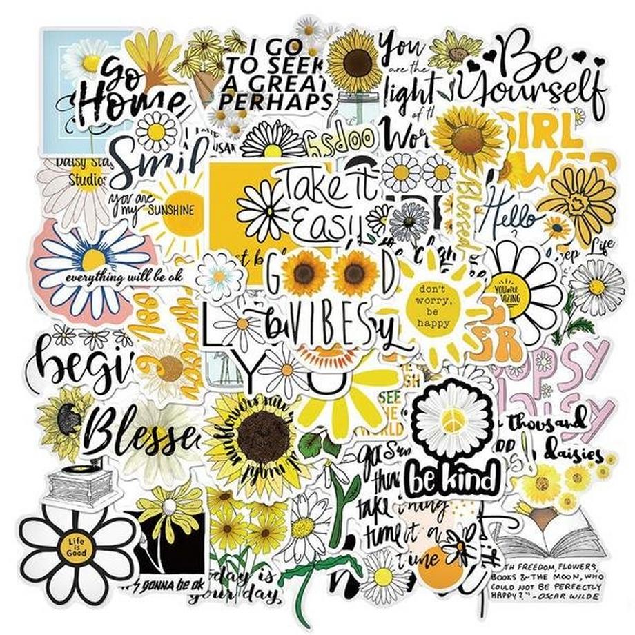 Gameloot Pack d'autocollants - Fleurs inspirantes  