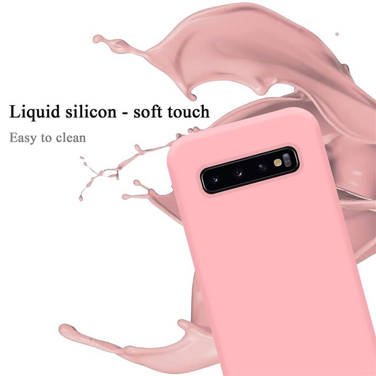 Cadorabo  Housse compatible avec Samsung Galaxy S10 4G - Coque de protection en silicone TPU flexible 