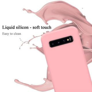 Cadorabo  Hülle für Samsung Galaxy S10 4G TPU Silikon Liquid 