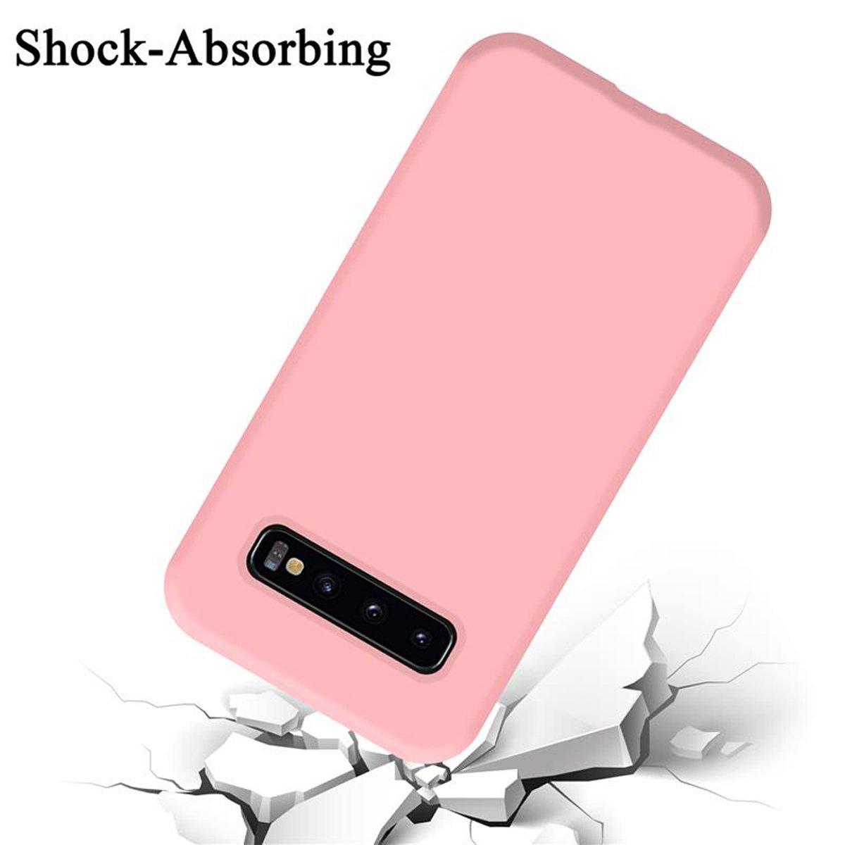 Cadorabo  Housse compatible avec Samsung Galaxy S10 4G - Coque de protection en silicone TPU flexible 