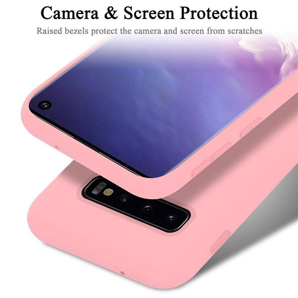 Cadorabo  Housse compatible avec Samsung Galaxy S10 4G - Coque de protection en silicone TPU flexible 