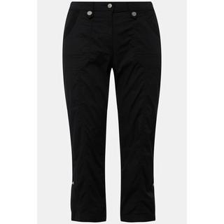 Ulla Popken  Pantalon cargo 7/8 avec attaches, taille confortable 