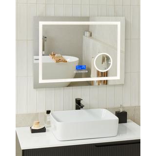 Beliani Miroir en Matière synthétique Glamour THAIX  