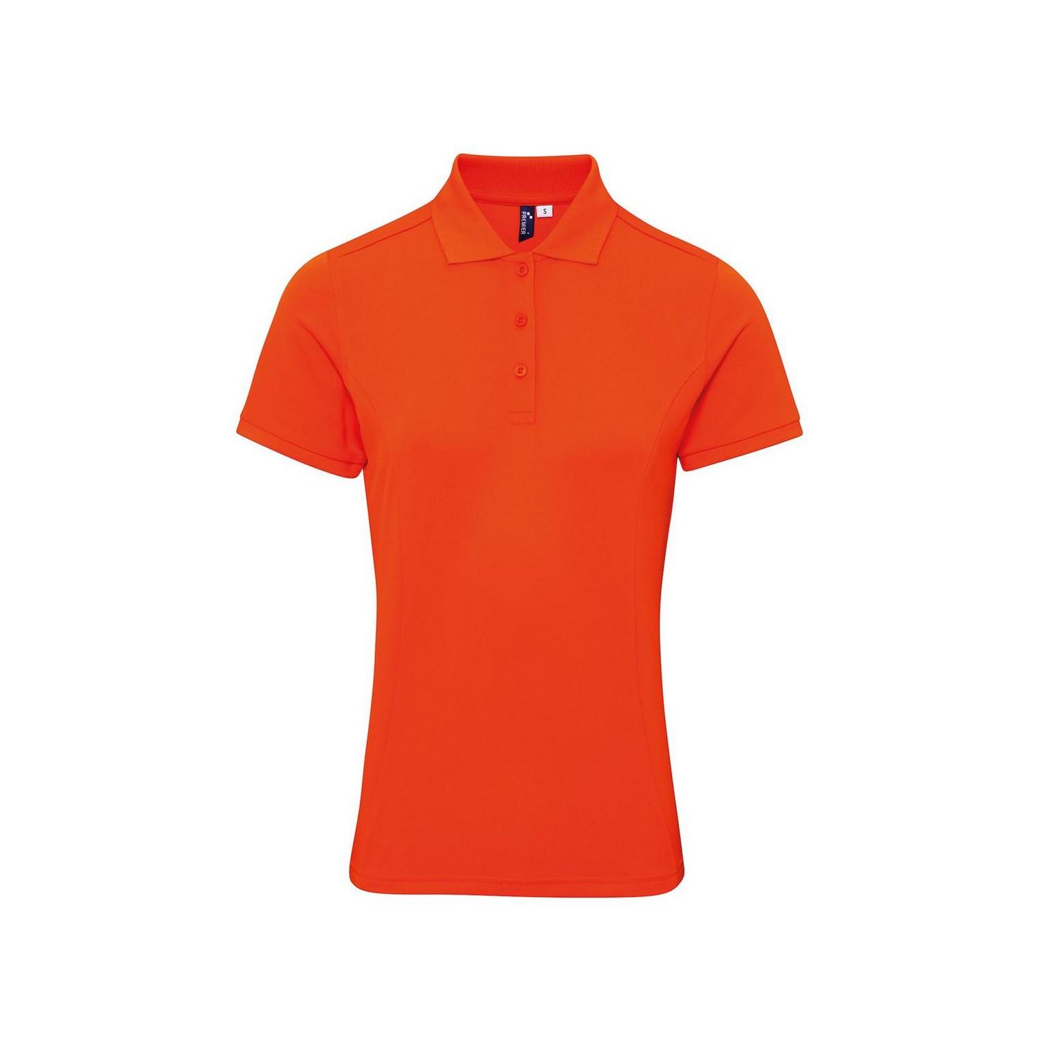 Image of Poloshirt Damen Orange S