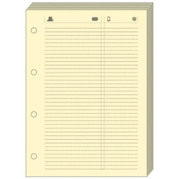 Ricariche organizer - A righe - 8x12,5 cm - Ricambio