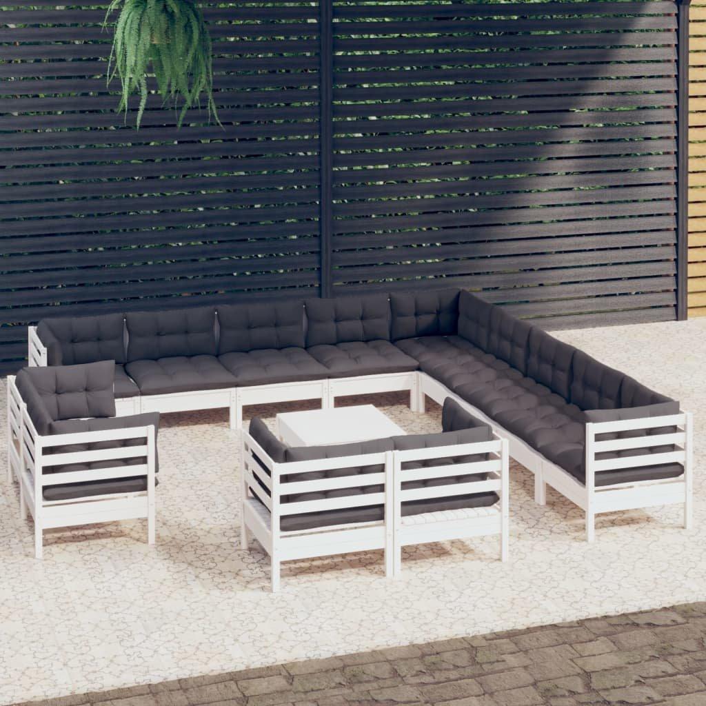 VidaXL Garten-lounge-set kiefernholz  