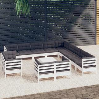 VidaXL Garten-lounge-set kiefernholz  