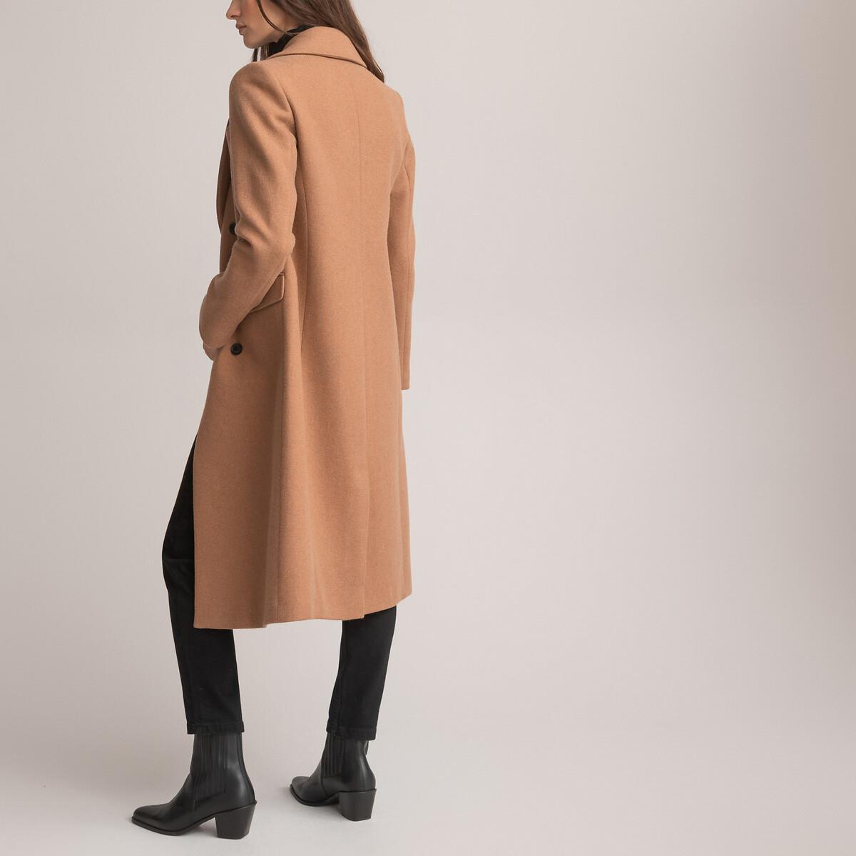 La Redoute Collections  Manteau pardessus long fabriqué en Europe 